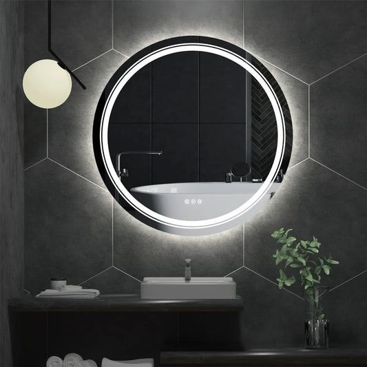 Double Light Vanity Mirror