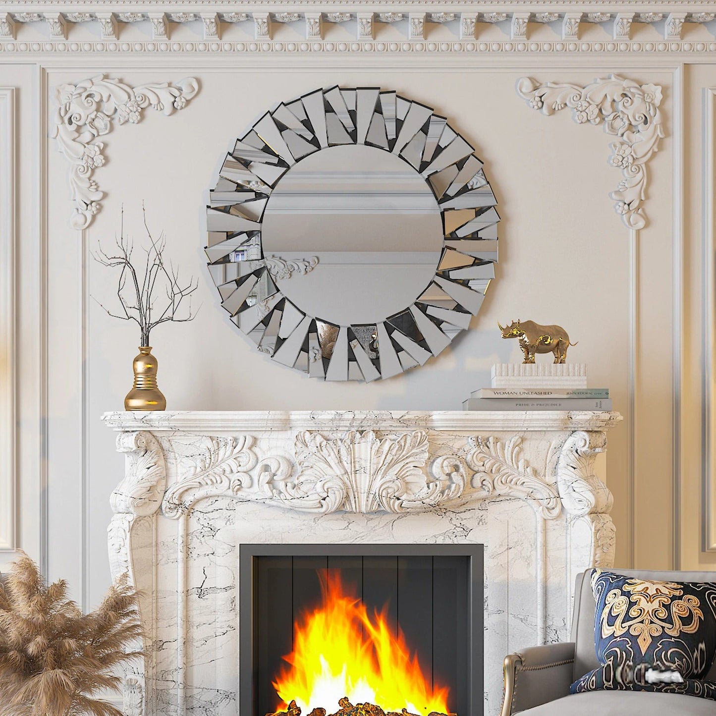 Round Wall Mirror