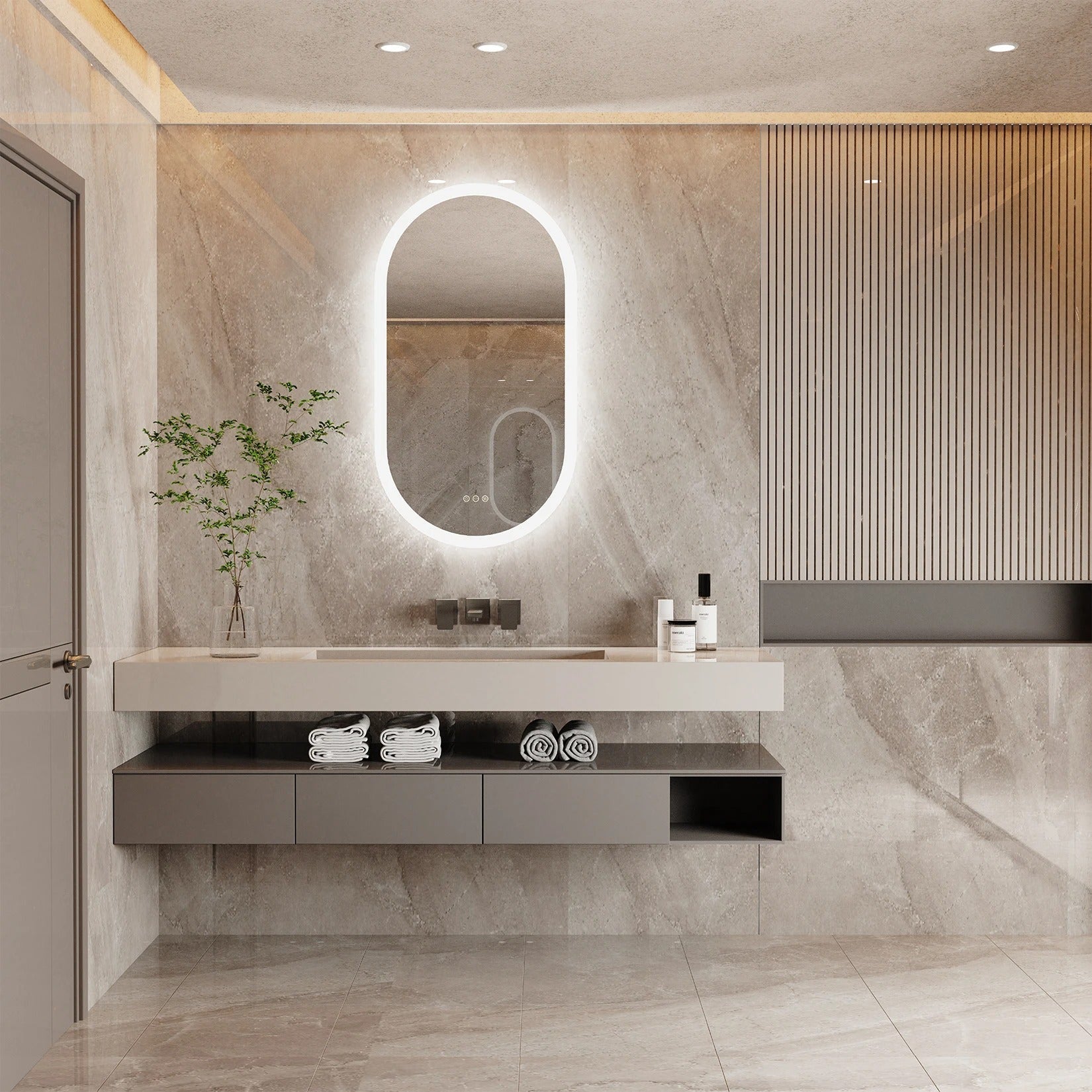 Luxury Bathroom Mirror | LED Bathroom Mirror | LED Mirror World AU