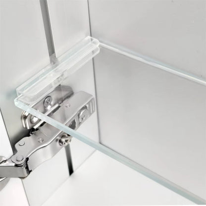 Bathroom Mirror Cabinet with Soft-Close Door, 50x70cm Shaving Cabinet