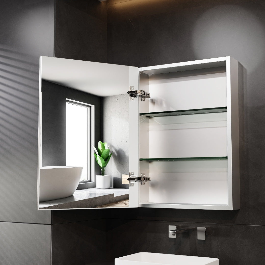 Bathroom Medicine Cabinet with Double Sided Mirror